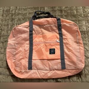 Lightweight Packable Duffel / Travel Bag – Blush Pink